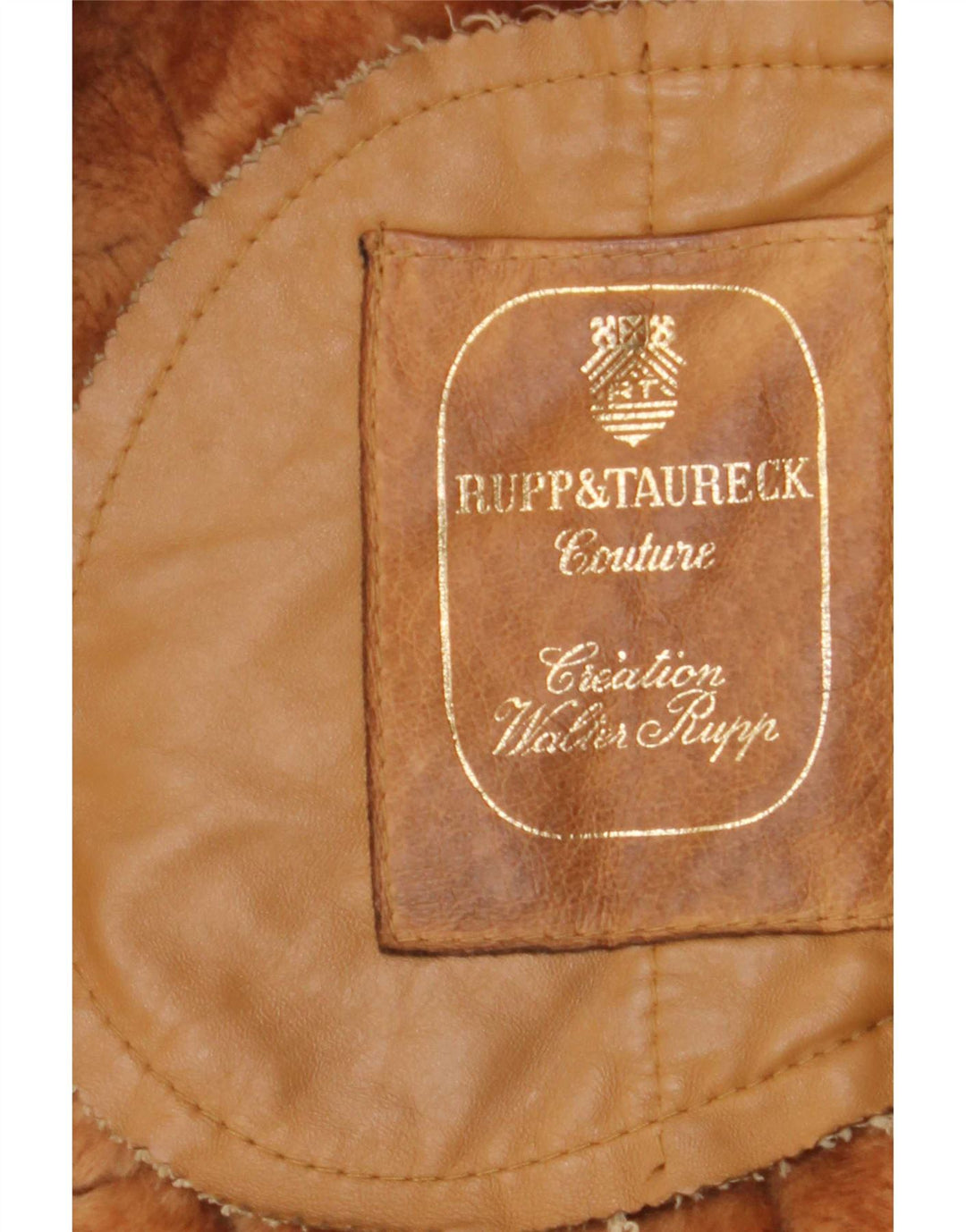 Rupp & Taureck Couture Damen Lammfelljacke UK 14 Mittelbraun