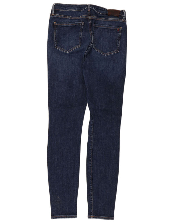 Tommy Hilfiger Damen Como Skinny Jeans W29 L30 Marineblau Baumwolle