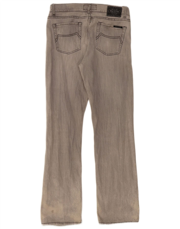 Rica Lewis Herren Bootcut Jeans IT 48 Mittel W32 L33 Grau