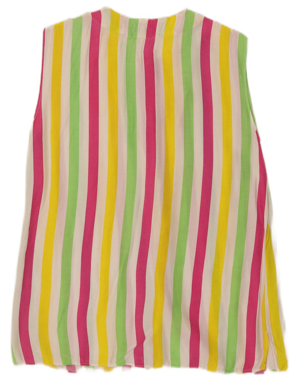 Enara Camice Damen Hemdbluse UK 14 Medium Mehrfarbig gestreift