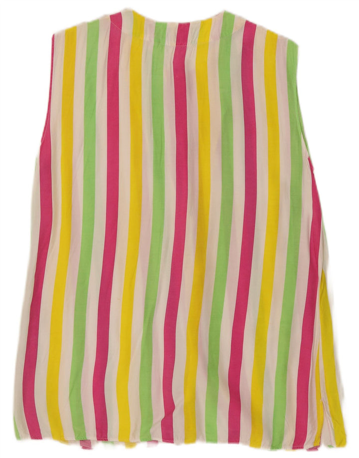 Enara Camice Damen Hemdbluse UK 14 Medium Mehrfarbig gestreift