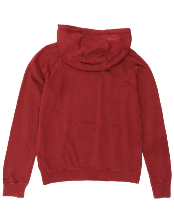 Nike Damen-Pullover mit übergroßem Kapuzenpullover, Gr. 6, XS, Burgunderrot, Baumwolle