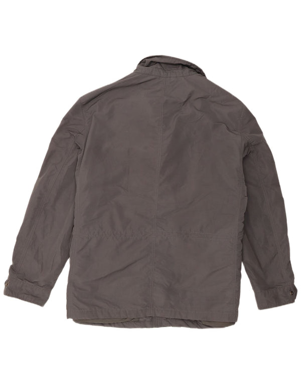 Marks & Spencer Herren-Utility-Jacke UK 46 3XL Grau Polyester
