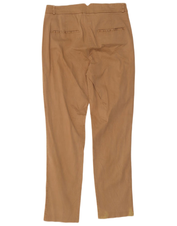 Massimo Dutti Damen Slim Chino-Hose EU 38 Small W28 L27 Beige