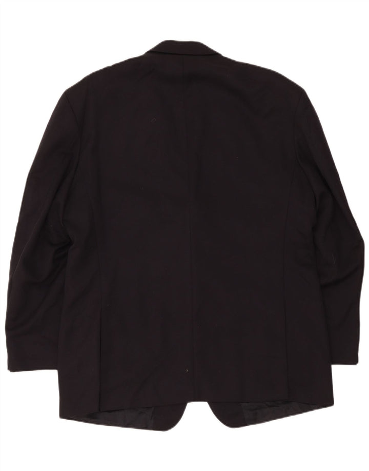 Marks & Spencer Herren St. Michael 2-Knopf-Blazerjacke UK 44 XL Schwarz