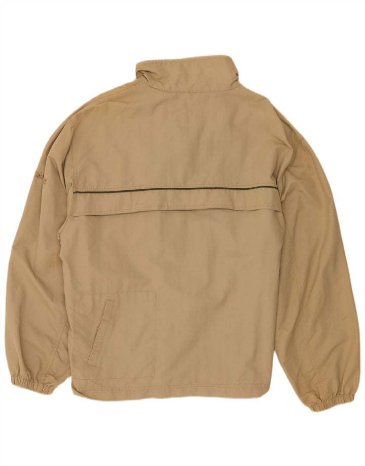 Timberland Herren Pullover Regenjacke UK 40 Large Beige Nylon