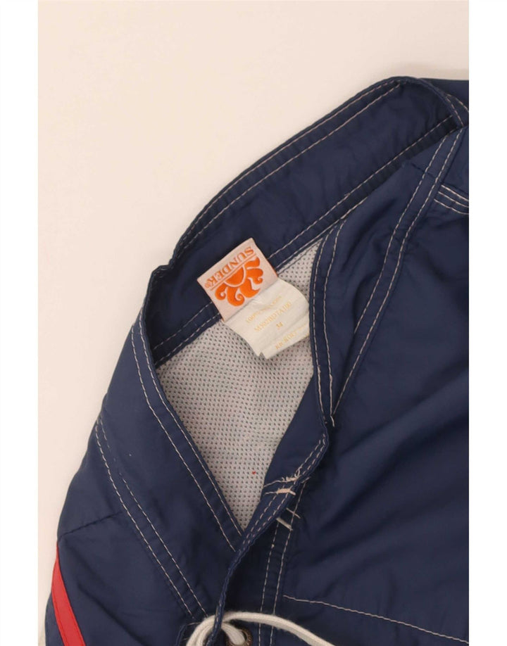 Sundek Herren-Badeshorts, groß, marineblaues Nylon