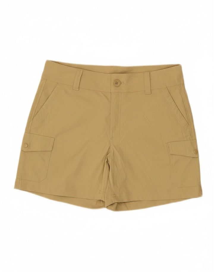 Eddie Bauer Damen Cargo-Shorts US 4 Small W30 Beige Nylon