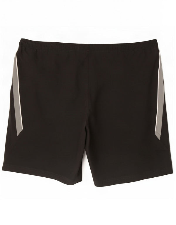 Reebok Herren Sport Shorts 2XL Grau Colourblock Polyester