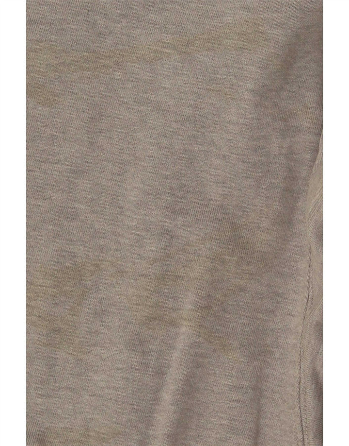 Lacoste Herren-Sweatshirt mit Grafik, Größe 5, große graue Baumwolle