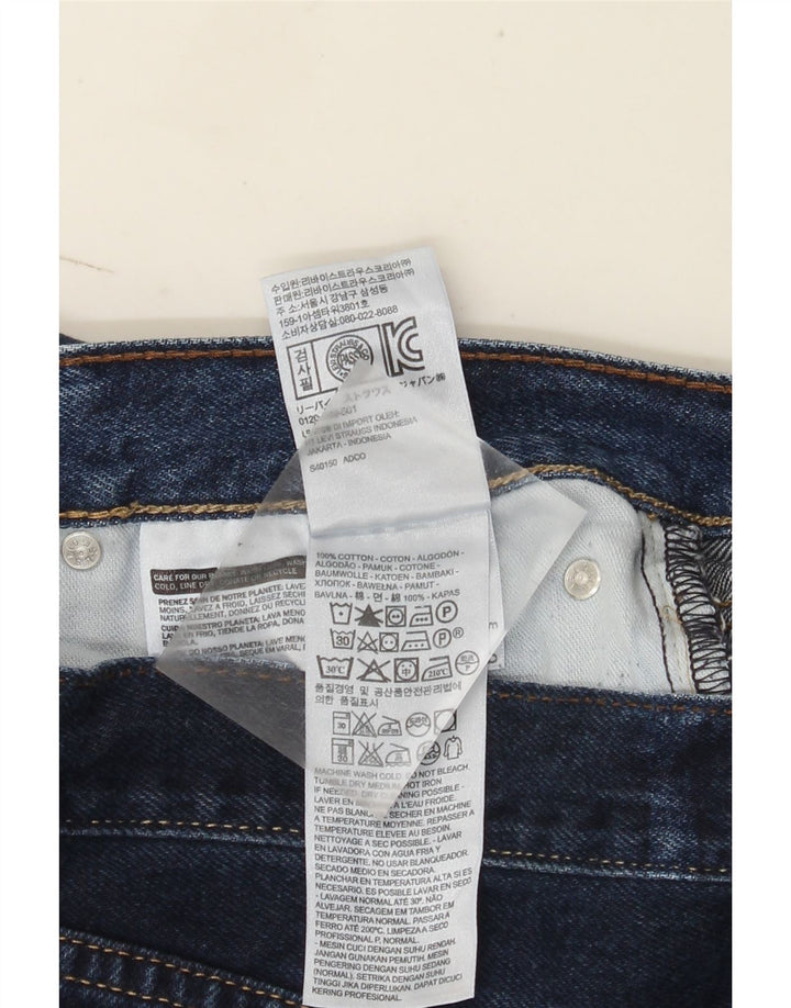 Levi's Herren 522 Denim Shorts W31 Mittelmarineblau