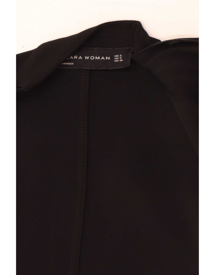 Offene Blazerjacke für Damen von Zara, Gr. 10, Größe S, Schwarz
