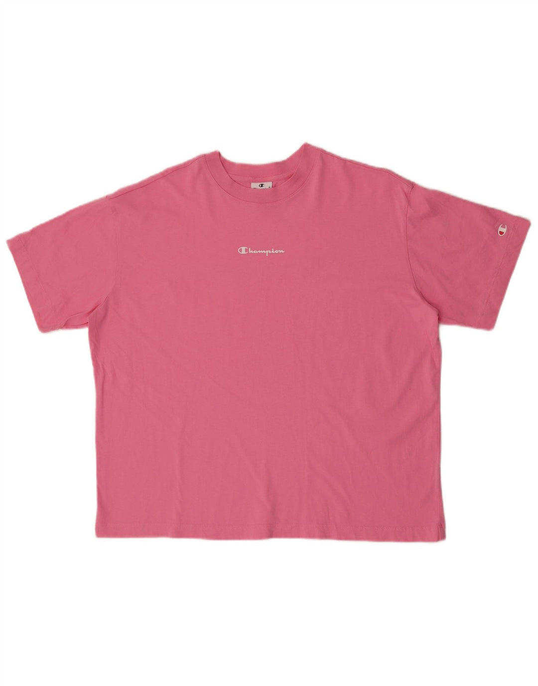 Champion Herren-T-Shirt mit Grafik, Größe S, Rosa