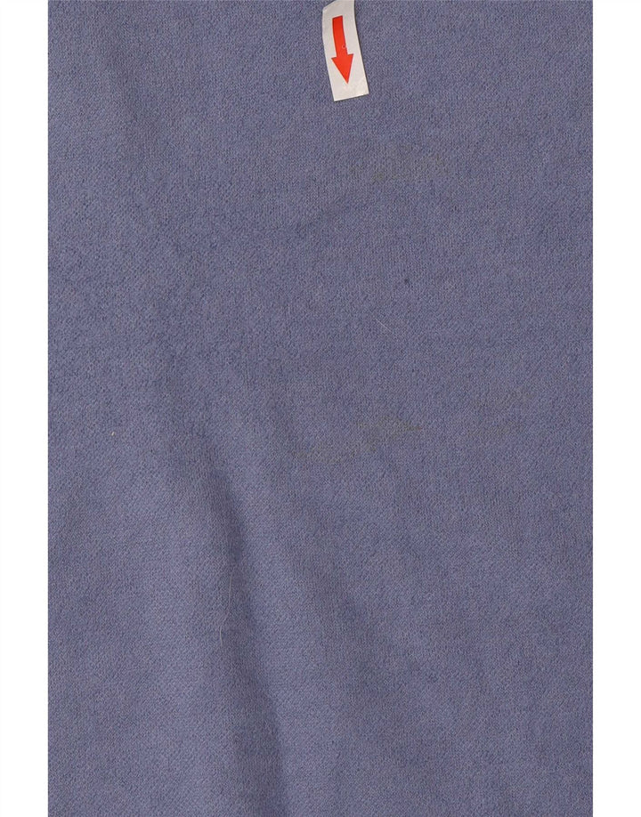 Cos Damen-Pullover mit Rollkragen, übergroß, Gr. 10, Größe S, blaue Wolle