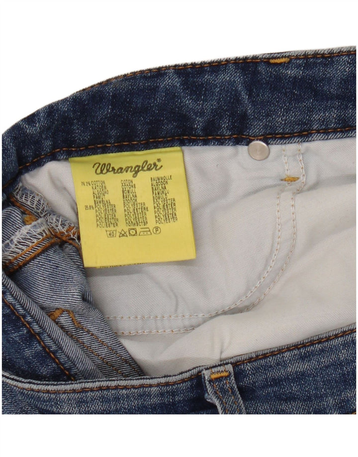 WRANGLER Damen Tina Bootcut Jeans W30 L30 Blaue Baumwolle