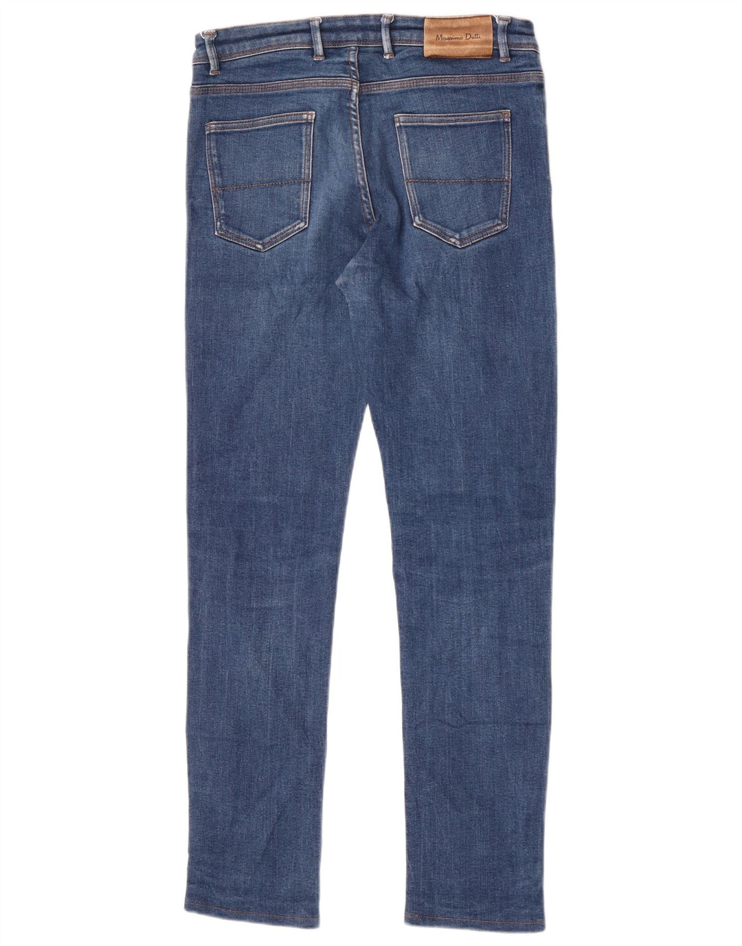 Massimo Dutti Herren Slim Jeans EU 40 Medium W31 L30 Blaue Baumwolle