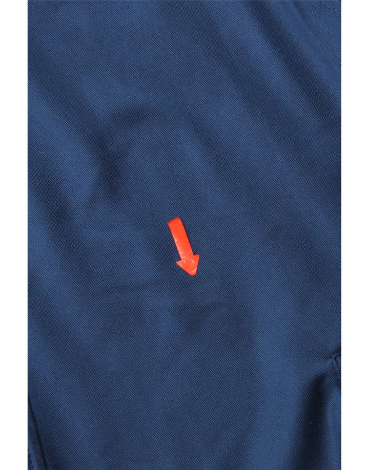 Champion Herren-Trainingsanzug-Oberteil mit Grafik, mittleres Marineblau, Polyester