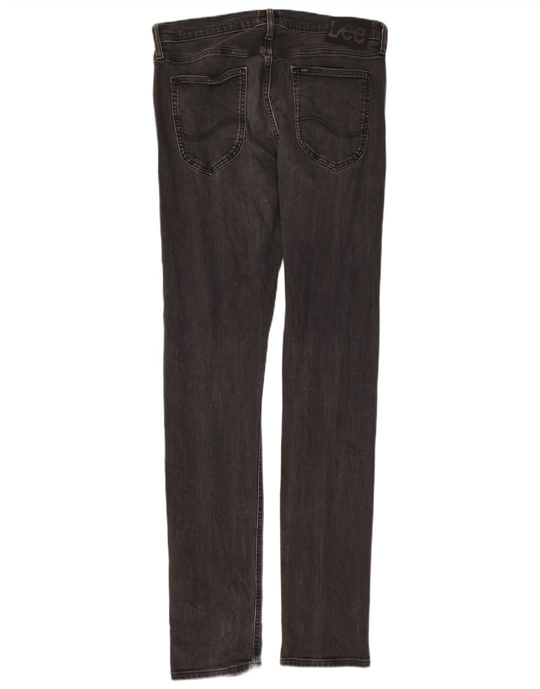 Lee Herren Luke Slim Jeans W32 L36 Graue Baumwolle