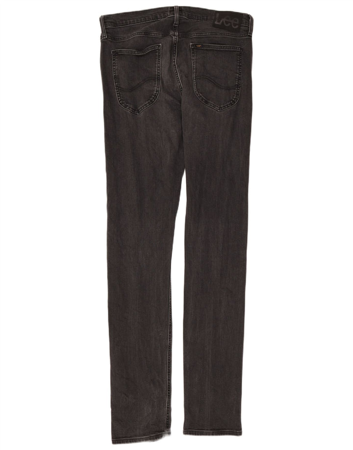 Lee Herren Luke Slim Jeans W32 L36 Graue Baumwolle