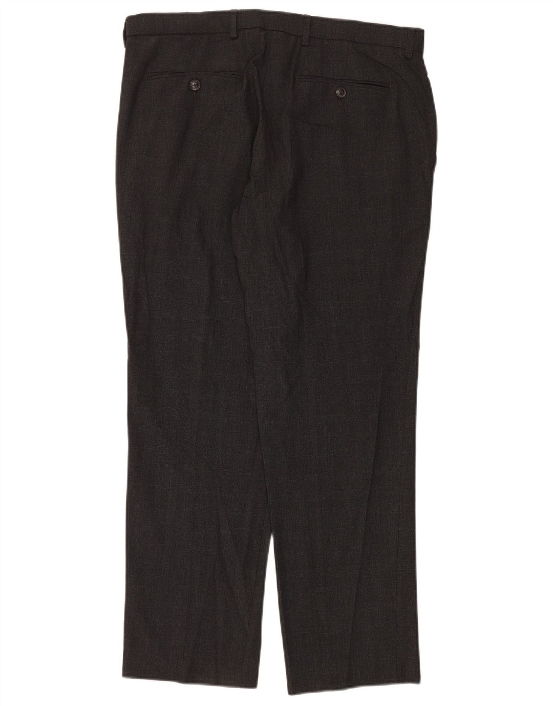 Marks & Spencer Herren-Chinohose mit normaler Passform, W34, L29, Grau, Polyester