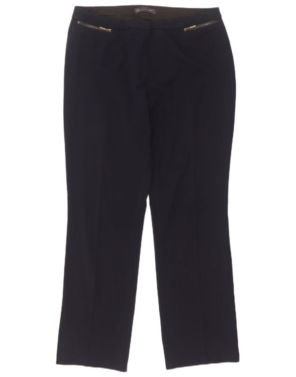 Marks & Spencer Damen Freizeithose UK 14 Large W34 L31 Marineblau