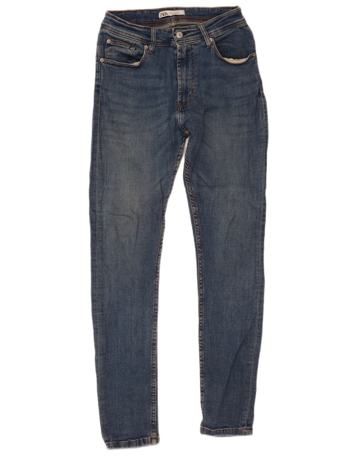 Zara Herren Skinny Jeans EU 40 Medium W31 L32 Blau