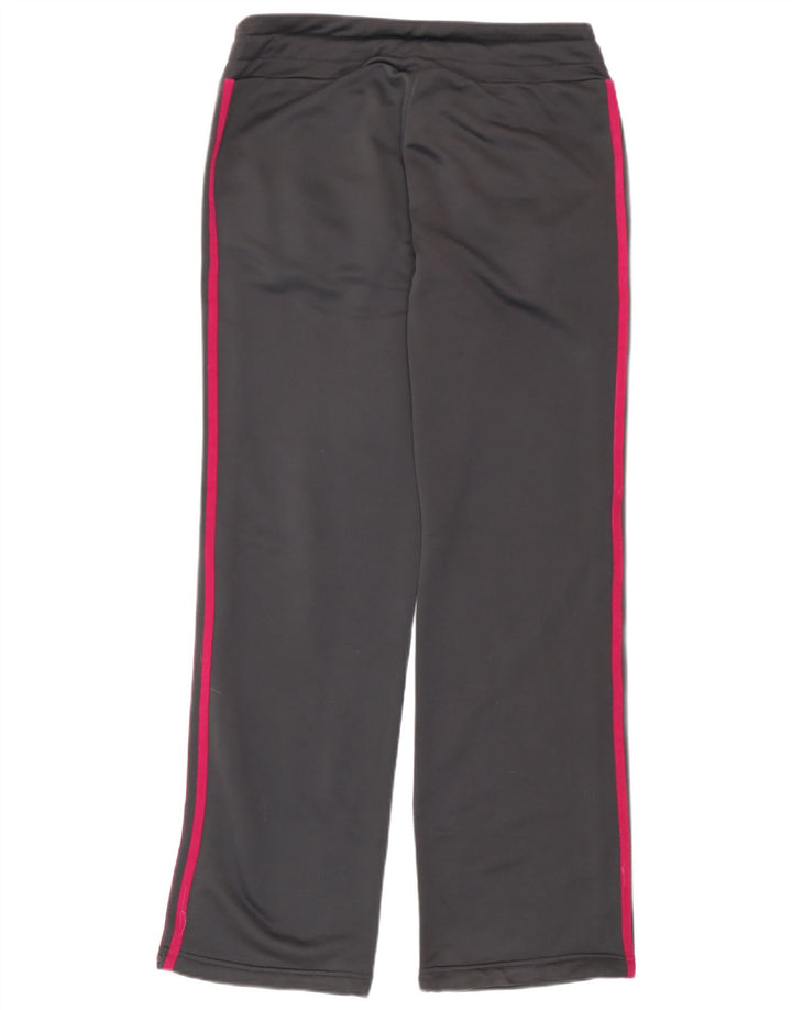 Adidas Damen Trainingshose UK 10 Small Grau Polyester