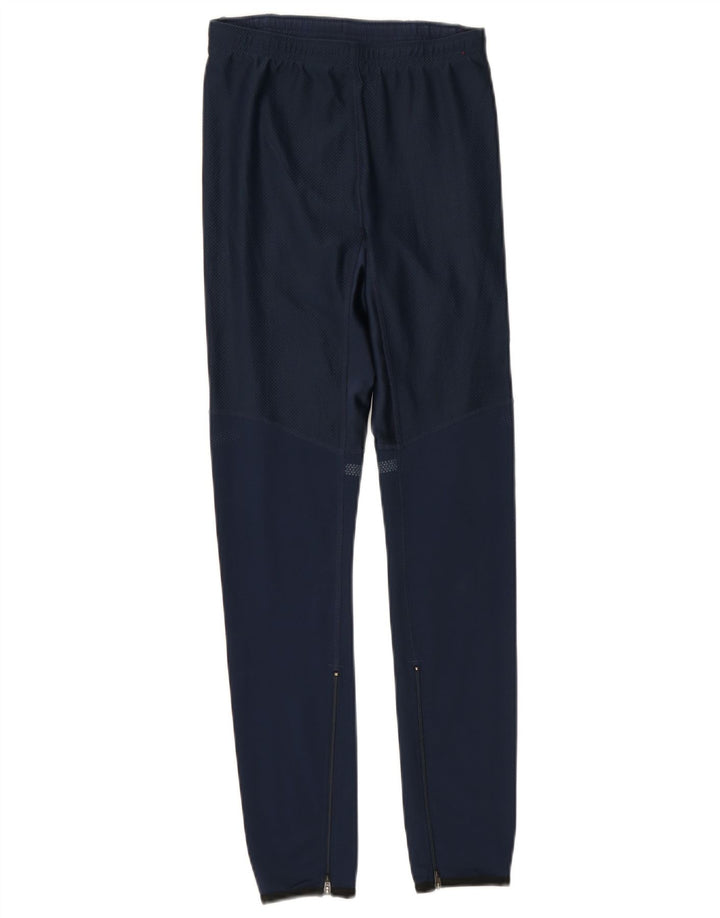 Nike Herren Dri Fit Leggings UK 36/38 Small Marineblau Polyester