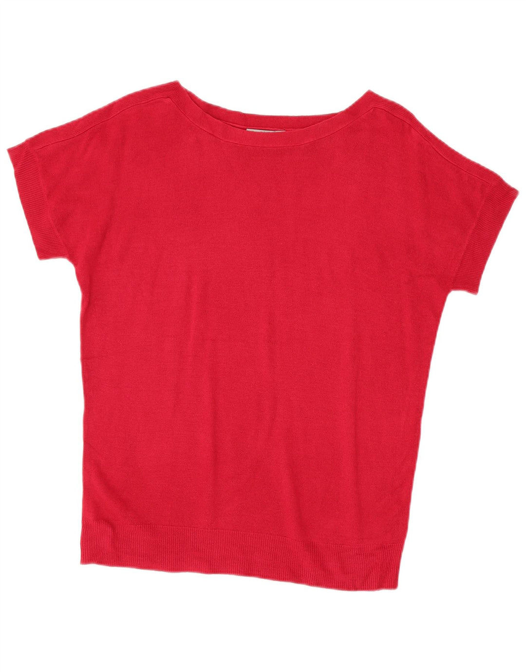 Marks & Spencer Damen-Pullover mit U-Boot-Ausschnitt, Gr. 12, Mittelrot