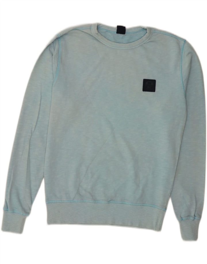 North Sails Herren-Sweatshirt, Pullover, Größe S, Blau, Baumwolle