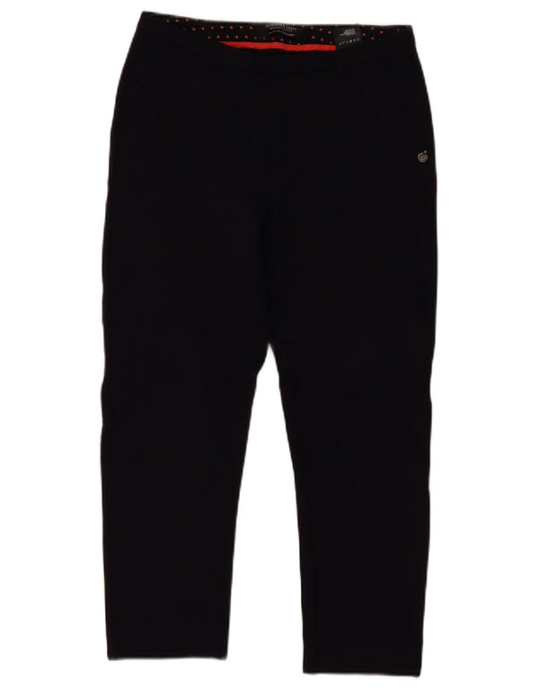 Scotch & Soda Damen Slim Chino-Hose XS W25 L23 Marineblaue Viskose
