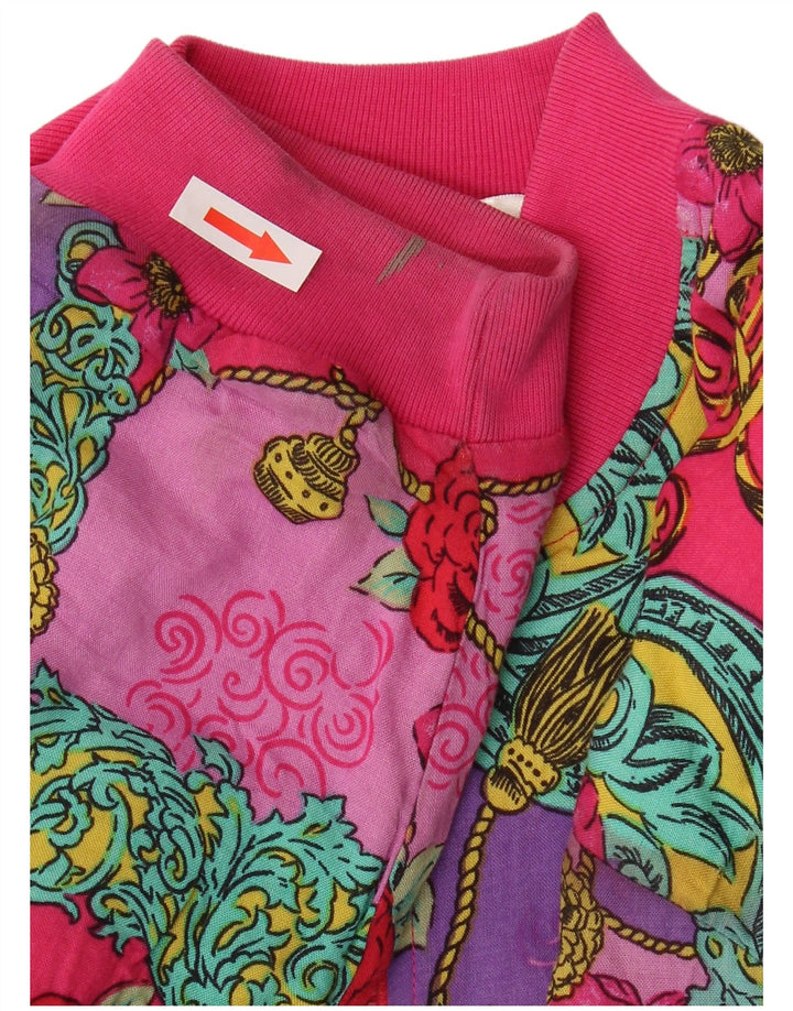 Marks & Spencer St. Michael Bomberjacke für Mädchen, 13–14 Jahre, rosa geblümt