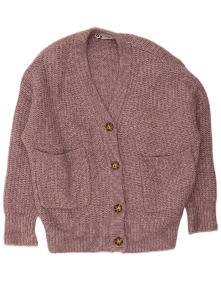 Zara Damen-Strickjacke in Übergröße, Gr. 10, klein, Rosa