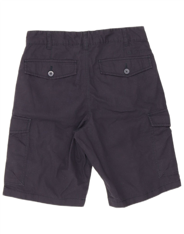 Mountain Warehouse Herren-Cargoshorts W28 Small Marineblaue Baumwolle