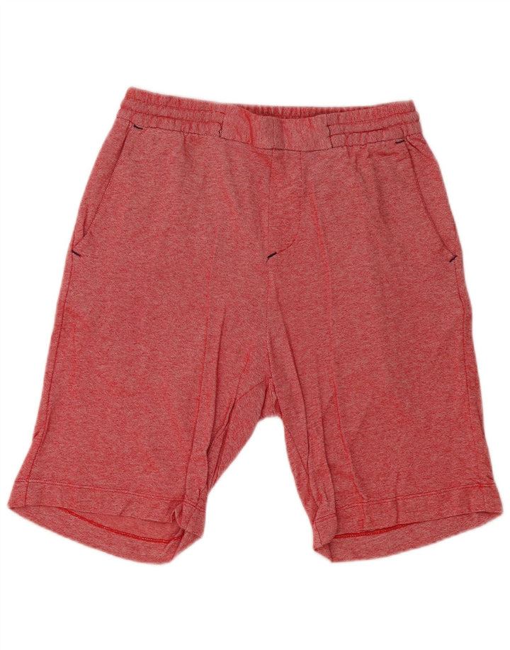 Zara Herren-Sportshorts, klein, rot meliert