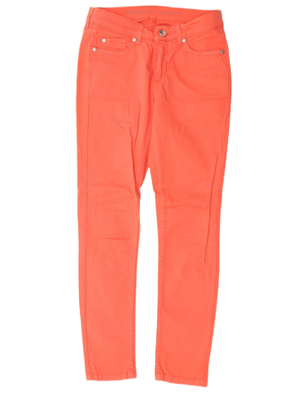 Oasis Damen Cherry Cropped Jeans UK 8 Small W28 L28 Rosa Baumwolle