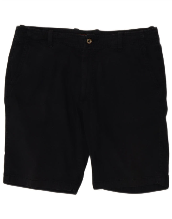 Carrera Herren Chinoshorts W36 Große schwarze Baumwolle