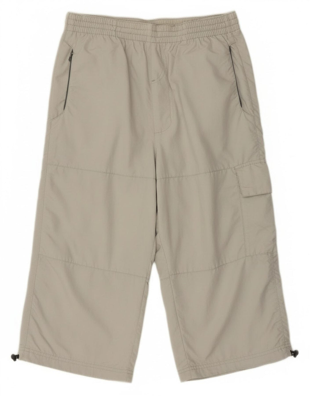 Diadora Herren-Bermuda-Sportshorts, groß, gebrochenes Weiß, Polyamid