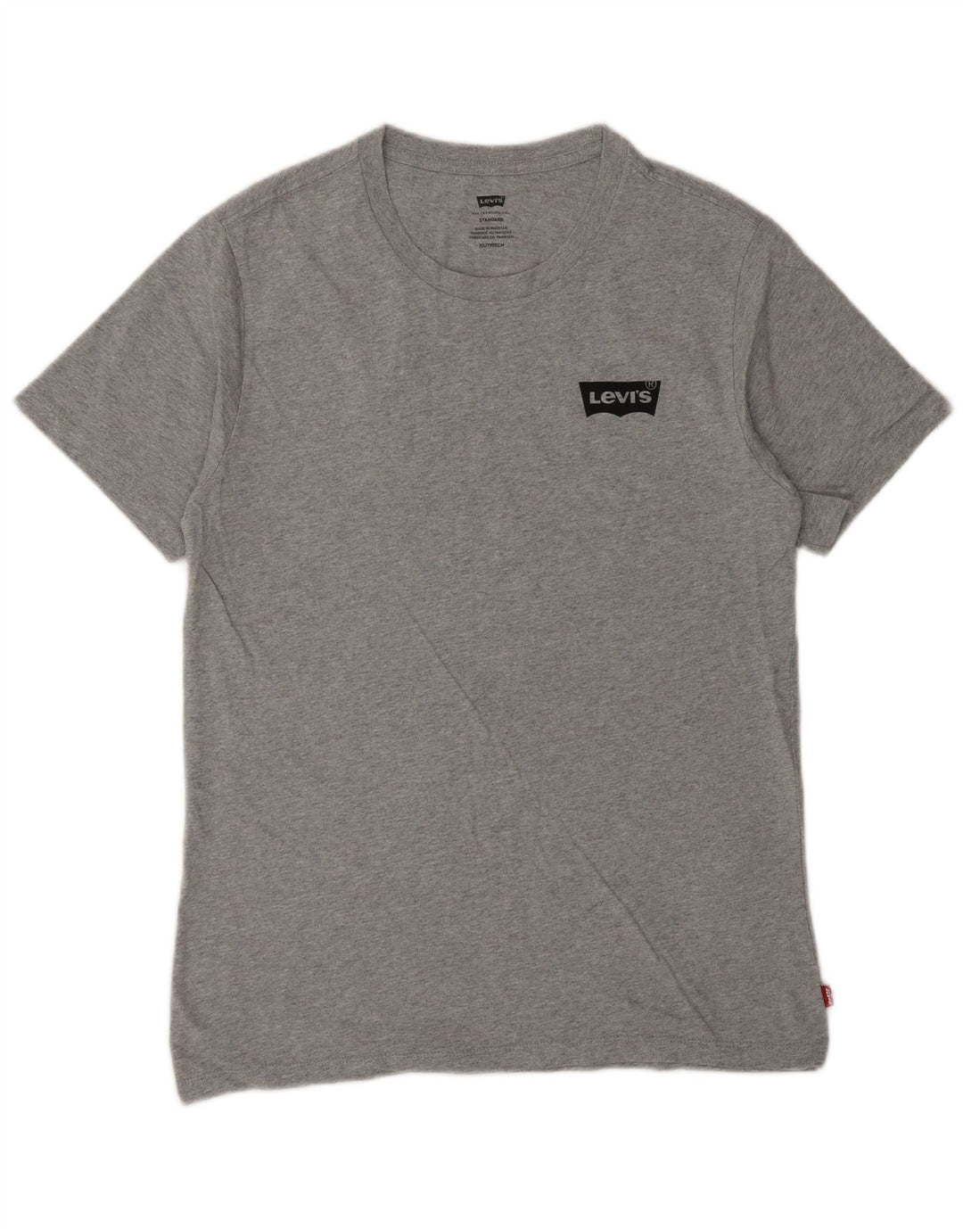 Levi's Herren Standard Graphic T-Shirt Top XS Grau Baumwolle