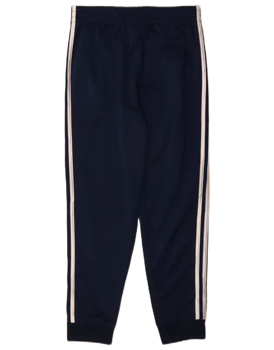 ADIDAS Boys Tracksuit Trousers Joggers 10-11 Years Medium  Navy Blue