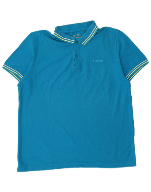 LOTTO Herren Poloshirt XL Blau