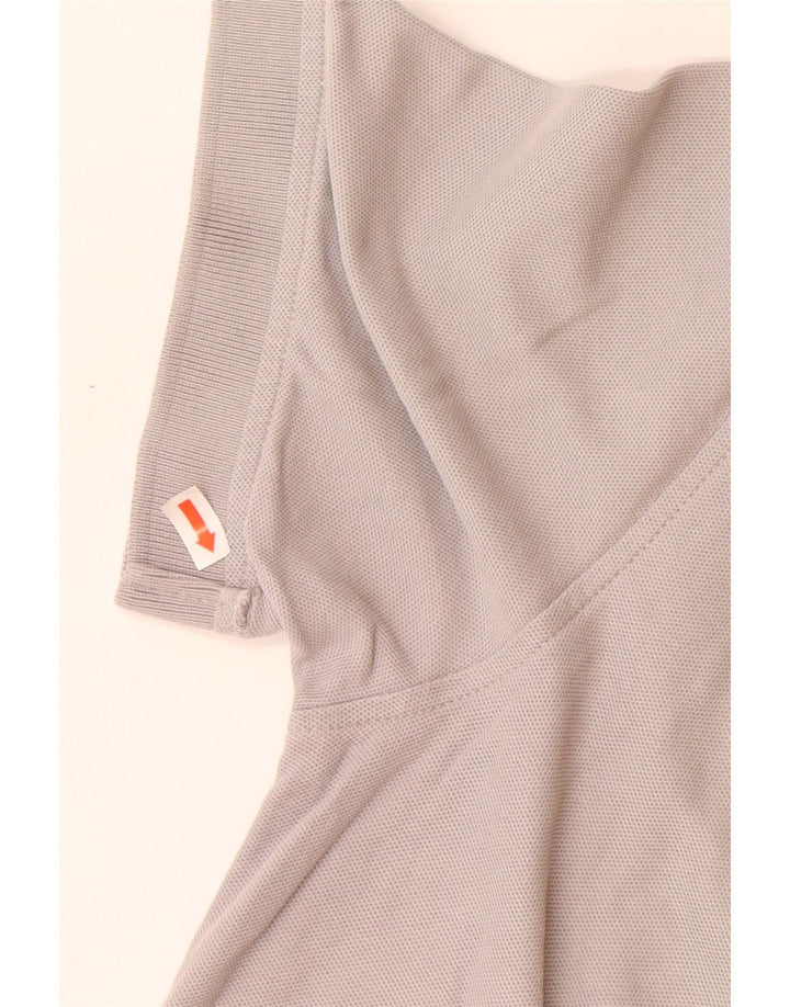 TOMMY HILFIGER Herren-Poloshirt mit normaler Passform, große graue Baumwolle