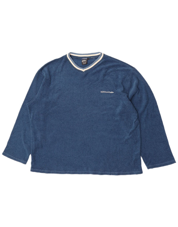 Quiksilver Herren Fleecepullover 2XL Blau Polyester