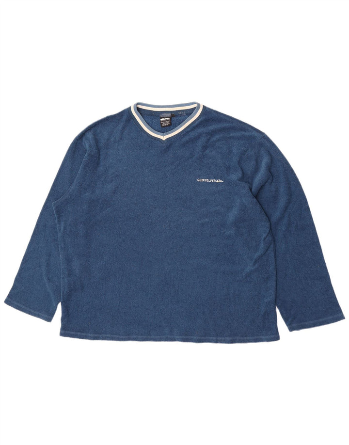 Quiksilver Herren Fleecepullover 2XL Blau Polyester