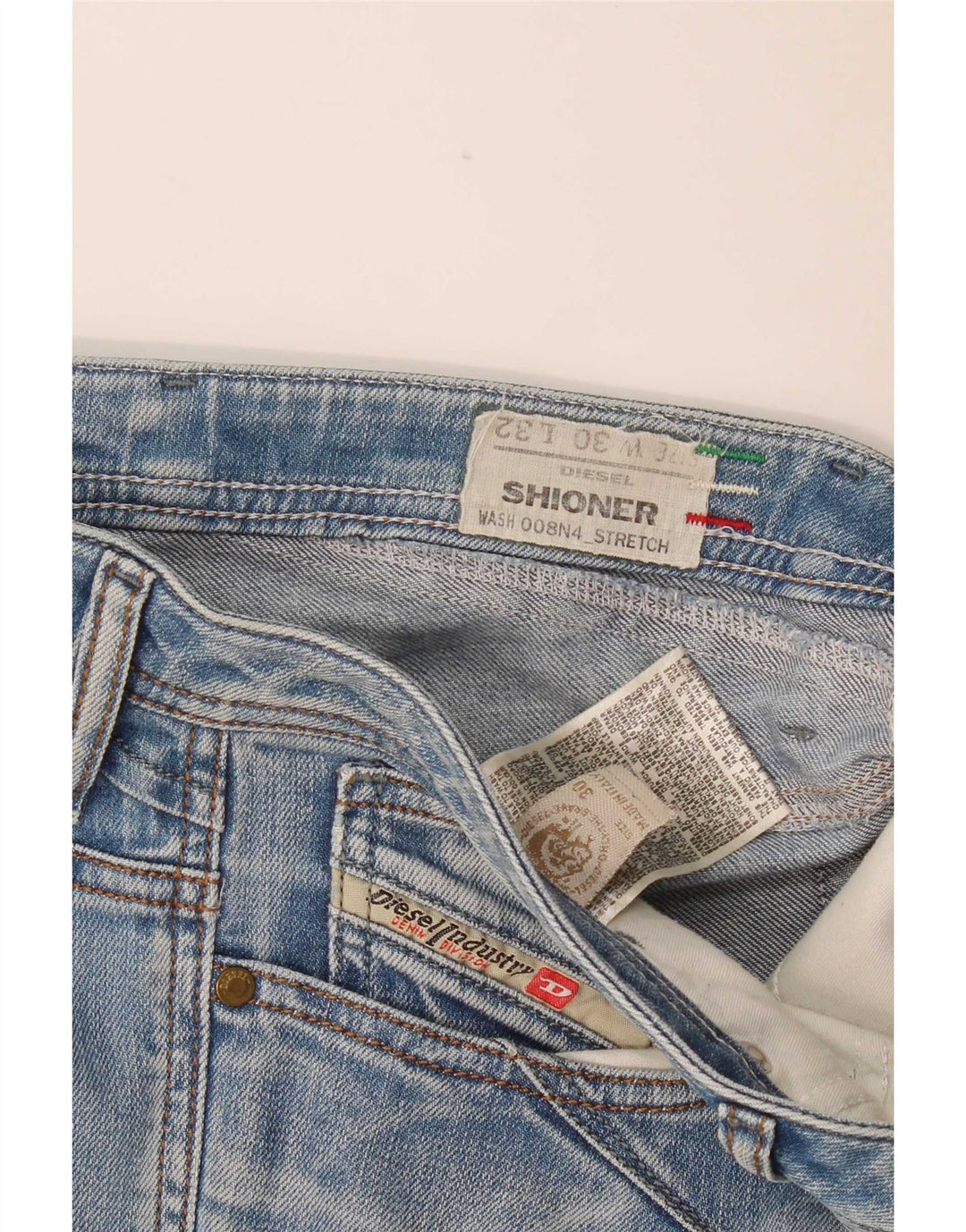 Diesel Damen Shioner Slim Jeans W30 L32 Blau