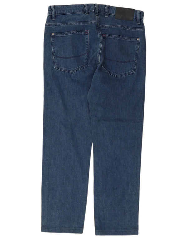 Ted Baker Herren Straight Jeans W32 L27 Blaues Lyocell