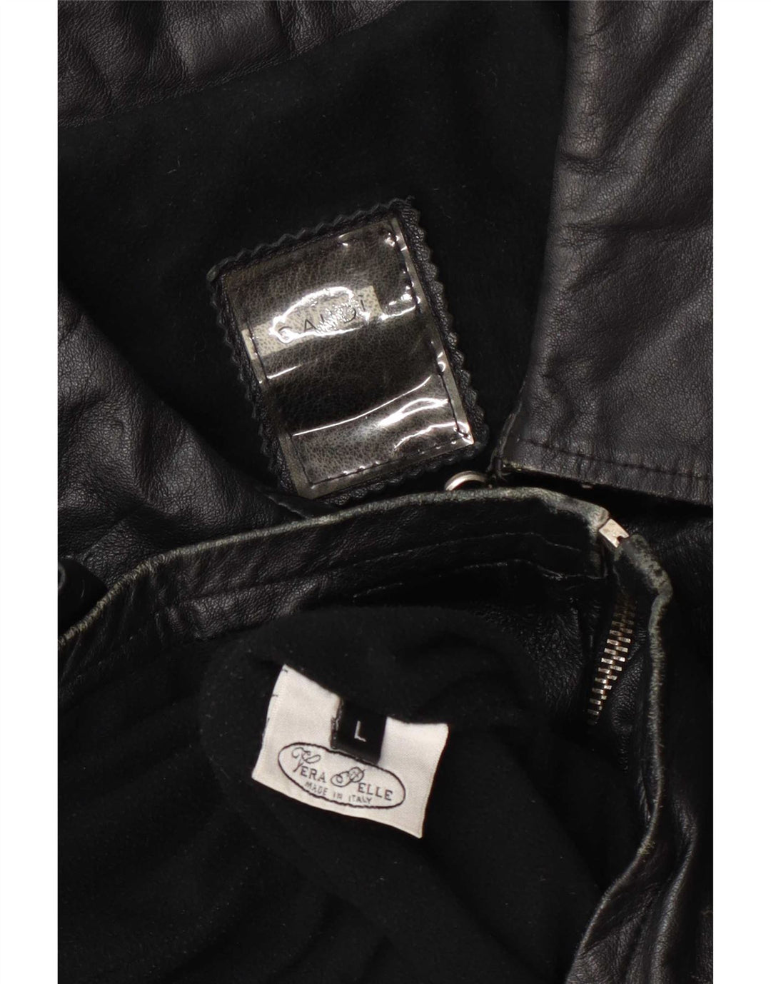 Gaudi Damen Lederjacke UK 16 Large Schwarz