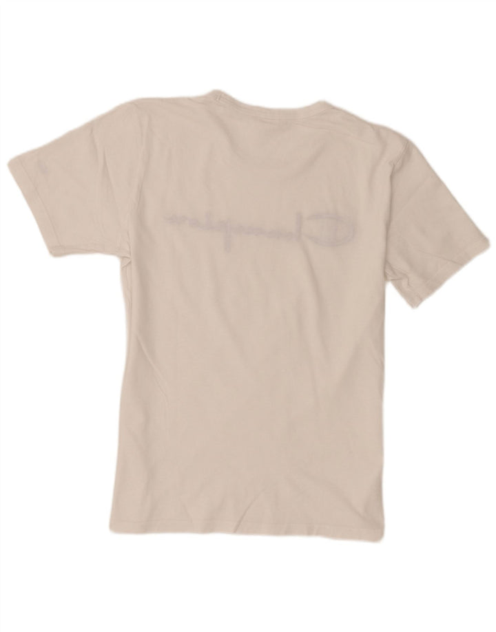 Champion Herren-T-Shirt mit Grafik, mittelweiße Baumwolle