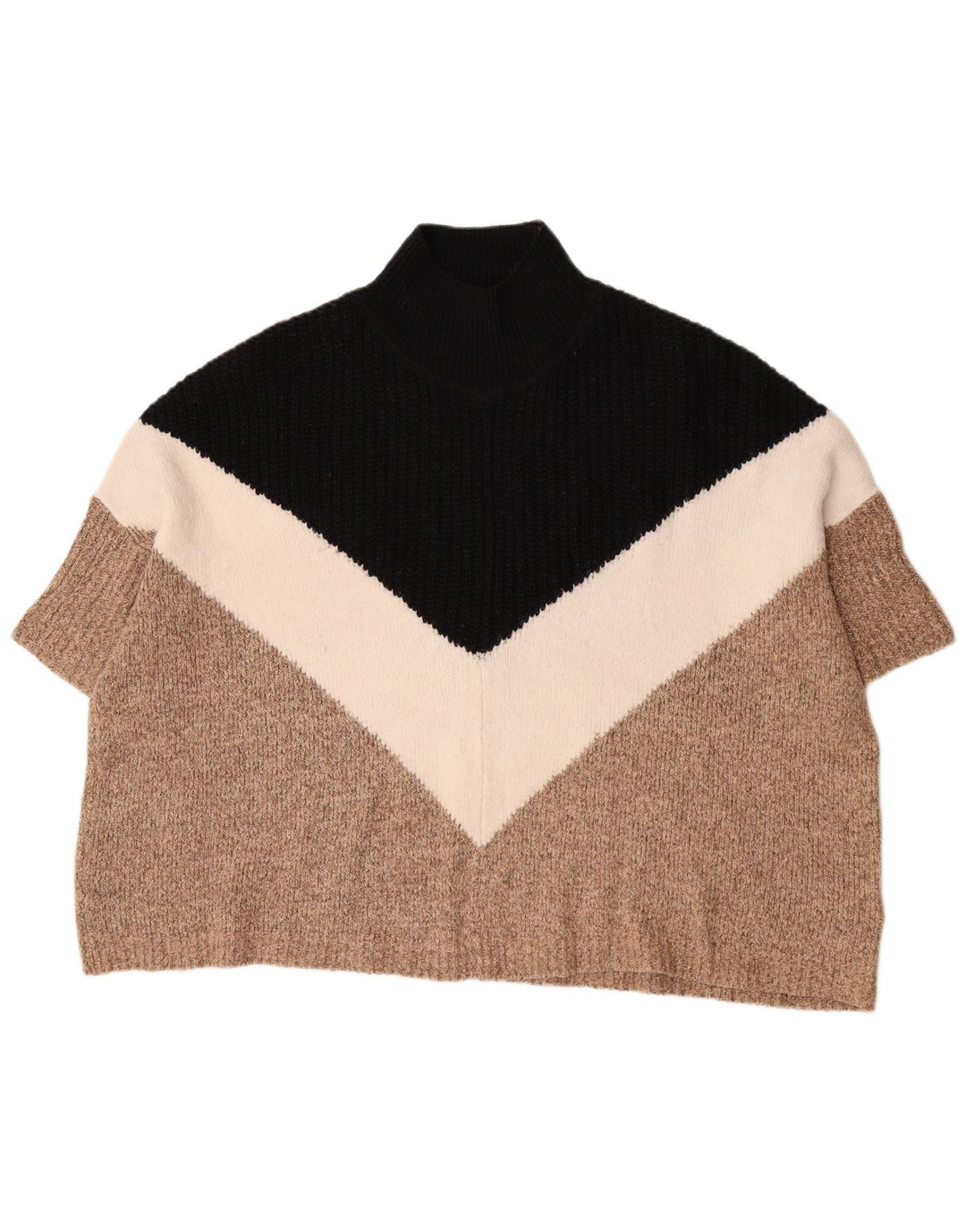 Marks & Spencer Damen-Pullover, kurzärmelig, Rollkragenpullover, Gr. 14, Größe M