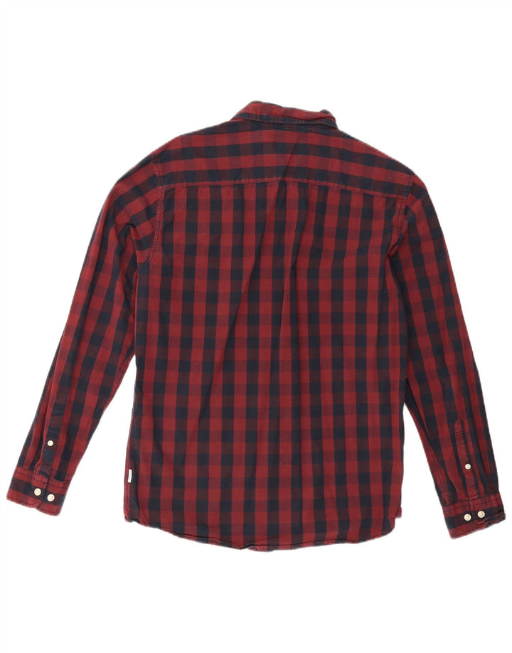 Jack & Jones Herrenhemd Medium Burgundy Gingham